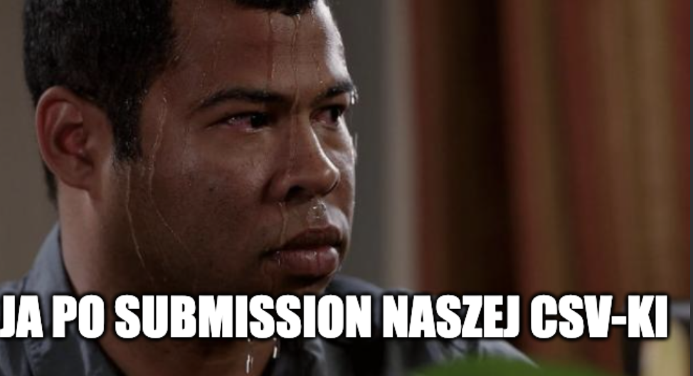 Meme z oczekiwaniem na wyniki